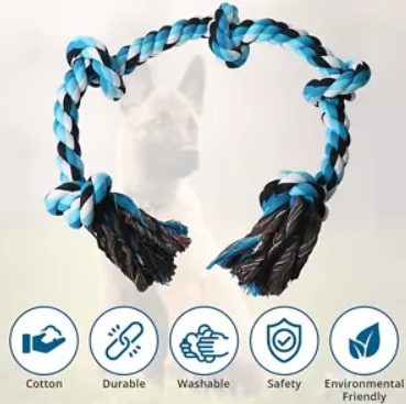 Dog Rope Toy for Strong & Aggressive Chewers